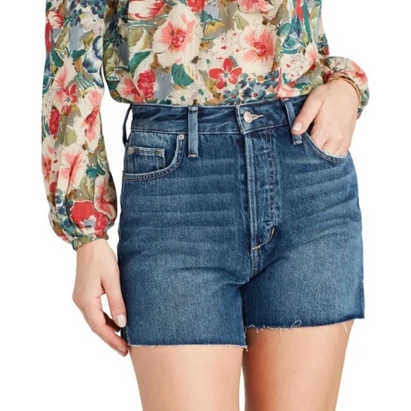 Joe's Jeans The Smith High Rise Denim Shorts in Sherry 30 - Picture 1 of 8